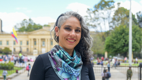 María José Pizzaro en una imagen de archivo. María José Pizzaro en una imagen de archivo.