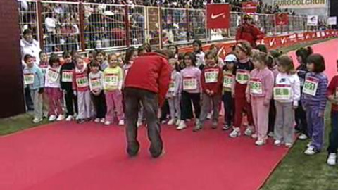 Más de 3.000 niños, en la 'Mini San Silvestre' Más de 3.000 niños, en la 'Mini San Silvestre'
