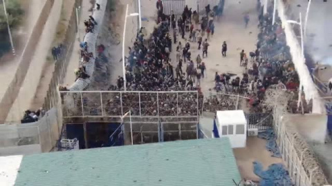 La masacre en la valla de Melilla un año después La masacre en la valla de Melilla un año después