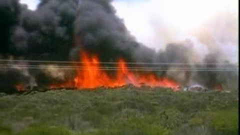 Un incendio arrasa una zona del este de Australia Un incendio arrasa una zona del este de Australia