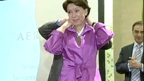 Álvarez, premiada por apoyar las infraestructuras Álvarez, premiada por apoyar las infraestructuras