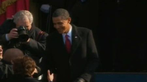 Obama toma posesión Obama toma posesión