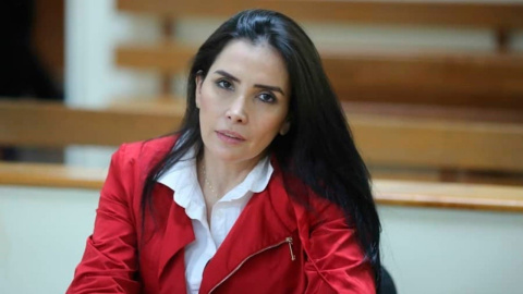 La excongresista colombiana Aida Merlano durante una audiencia judicial en Caracas (Venezuela). EFE/Prensa Miraflores La excongresista colombiana Aida Merlano durante una audiencia judicial en Caracas (Venezuela). EFE/Prensa Miraflores