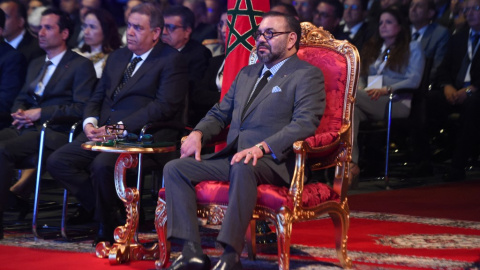 El rey de Marruecos, Mohamed VI, en una fotografía de archivo de junio de 2019. El rey de Marruecos, Mohamed VI, en una fotografía de archivo de junio de 2019.