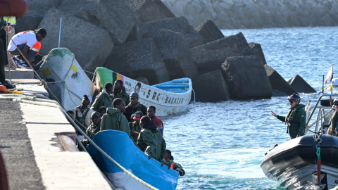 Llegada de migrantes a El Hierro Llegada de migrantes a El Hierro