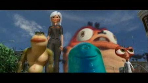 Dreamworks estrena "Monstruos contra Alienígenas", su primera película en 3D Dreamworks estrena "Monstruos contra Alienígenas", su primera película en 3D