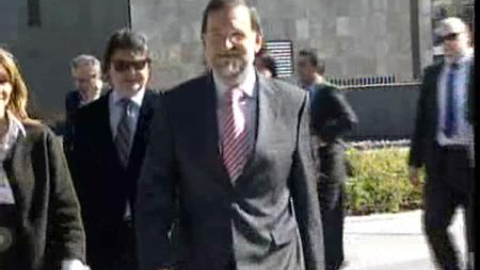 Rajoy afirma que el PP "no se hunde nunca" y que es "el partido más importante de España" Rajoy afirma que el PP "no se hunde nunca" y que es "el partido más importante de España"