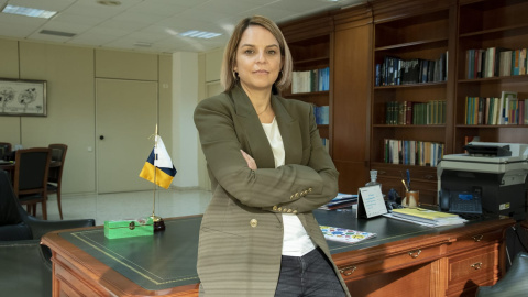 Noemí Santana, consejera de Derechos Sociales, Igualdad, Diversidad y Juventud del Gobierno de Canarias. Noemí Santana, consejera de Derechos Sociales, Igualdad, Diversidad y Juventud del Gobierno de Canarias.