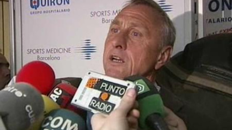 Johan Cruyff: "El Madrid no está muy equilibrado y eso pesa" Johan Cruyff: "El Madrid no está muy equilibrado y eso pesa"