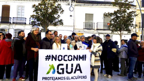 Vecinos de Coín, en contra del proyecto.