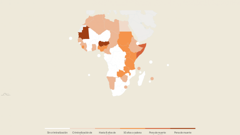 Penalización de los actos sexuales consentidos entre personas del mismo sexo en África. Penalización de los actos sexuales consentidos entre personas del mismo sexo en África.