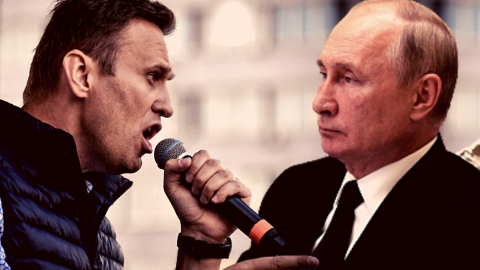 Alexei Navalny y Vladímir Putin Alexei Navalny y Vladímir Putin