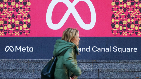 La facha de la sede de Meta, en Dublín, a 4 de enero de 2023. La facha de la sede de Meta, en Dublín, a 4 de enero de 2023.