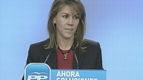 Cospedal cree que se da un cambio en España Cospedal cree que se da un cambio en España