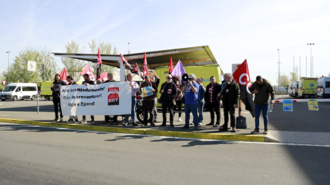 04/04/2024 - Protesta recent dels treballadors d'Ambulàncies Egara, a Lleida. 04/04/2024 - Protesta recent dels treballadors d'Ambulàncies Egara, a Lleida.