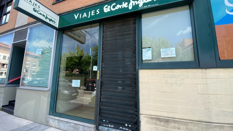 Entrada de un local de Viajes El Corte Inglés en Madrid. E.P./Eduardo Parra Entrada de un local de Viajes El Corte Inglés en Madrid. E.P./Eduardo Parra