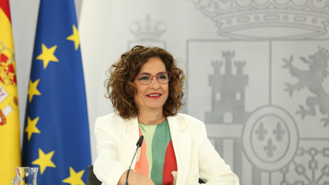 La ministra Portavoz y de Hacienda, María Jesús Montero, comparece en rueda de prensa posterior al Consejo de Ministros La ministra Portavoz y de Hacienda, María Jesús Montero, comparece en rueda de prensa posterior al Consejo de Ministros