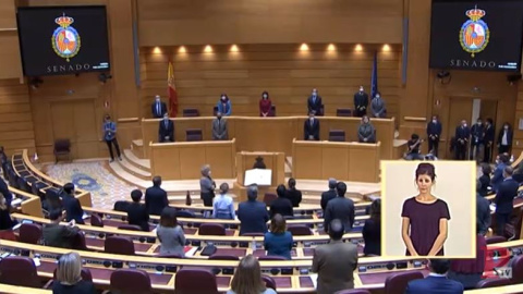 Pleno del Senado, en una imagen de archivo. Pleno del Senado, en una imagen de archivo.