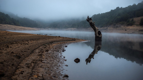 Estado que presenta el embalse de O Bao en Viana do Bolo (Ourense). Estado que presenta el embalse de O Bao en Viana do Bolo (Ourense).