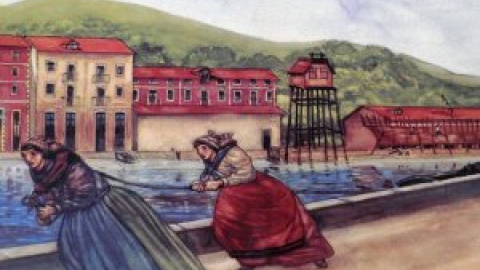 Las sirgueras de Bilbao, remolcadoras de barcos mal pagadas, explotadas y olvidadas Las sirgueras de Bilbao, remolcadoras de barcos mal pagadas, explotadas y olvidadas