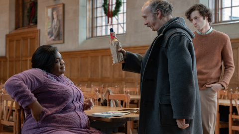 Da'Vine Joy Randolph, Paul GIiamatti y Dominic Sessa son los protagonistas de la película.