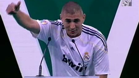 Benzema: "Uno, dos, tres... ¡Halá Madrid!" Benzema: "Uno, dos, tres... ¡Halá Madrid!"