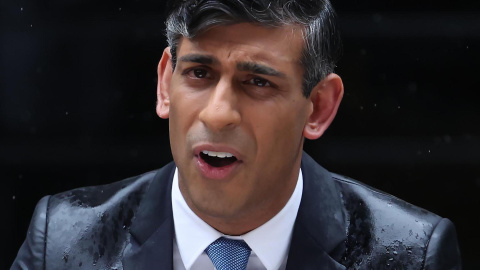 El primer ministro británico, Rishi Sunak, anuncia este miércoles el adelanto electoral en Reino Unido. El primer ministro británico, Rishi Sunak, anuncia este miércoles el adelanto electoral en Reino Unido.