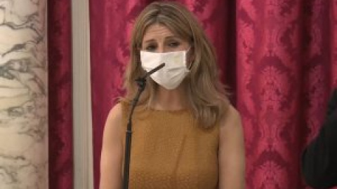 Yolanda Díaz, sobre Ceuta: "Recordemos que hablamos de personas, de derechos humanos" Yolanda Díaz, sobre Ceuta: "Recordemos que hablamos de personas, de derechos humanos"