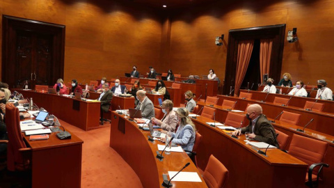 La Comissió de Drets Socials del Parlament. La Comissió de Drets Socials del Parlament.