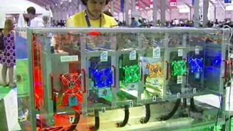 El tuning más original en la Campus Party El tuning más original en la Campus Party