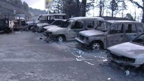 El fuego arrasa La Palma El fuego arrasa La Palma