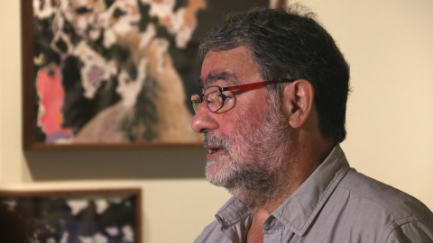 Joan Fontcuberta, a l'exposició 'Monstres'. Joan Fontcuberta, a l'exposició 'Monstres'.