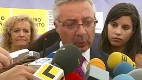 Blanco: "el fallo en la T-4 es preocupante pero no grave" Blanco: "el fallo en la T-4 es preocupante pero no grave"