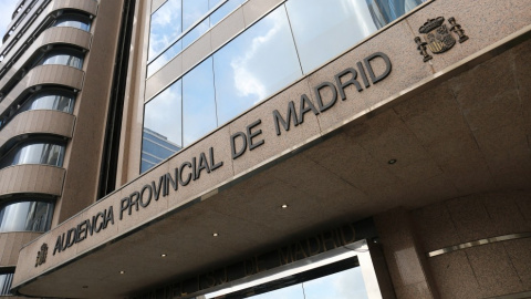 Audiencia Provincial de Madrid Audiencia Provincial de Madrid