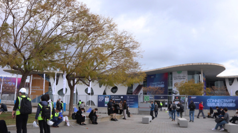 Els preparatius a Fira de Barcelona. Els preparatius a Fira de Barcelona.