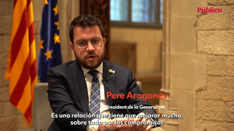Pere Aragonès, sobre el Gobierno de Sánchez
