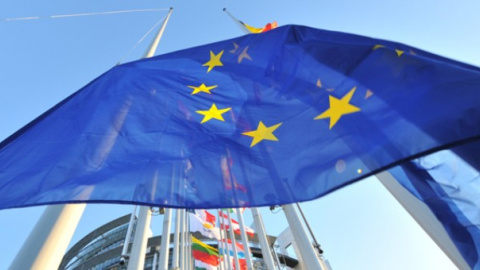 Una bandera de la UE en Bruselas. | AGENCIAS