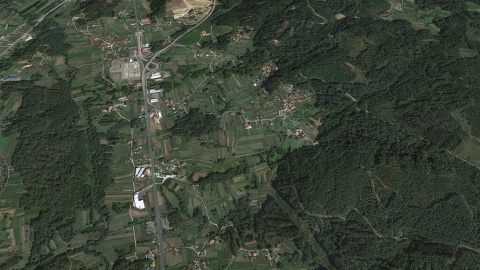 20/5/24 La AP-9 a la altura de Caldas de Reis (Pontevedra). 20/5/24 La AP-9 a la altura de Caldas de Reis (Pontevedra).