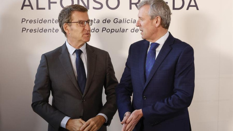 Alberto Núñez Feijóo y Alfonso Rueda Alberto Núñez Feijóo y Alfonso Rueda