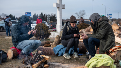 Refugiados ucranianos