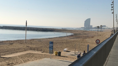 Imatge d'arxiu de la platja del Somorrostro, on van produir-se una de les agressions homòfobes d'aquest dissabte. Imatge d'arxiu de la platja del Somorrostro, on van produir-se una de les agressions homòfobes d'aquest dissabte.