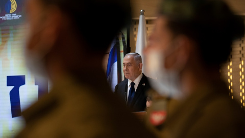 El primer ministro israelí en funciones, Benjamín Netanyahu, en una imagen de archivo del pasado 14 de abril. El primer ministro israelí en funciones, Benjamín Netanyahu, en una imagen de archivo del pasado 14 de abril.