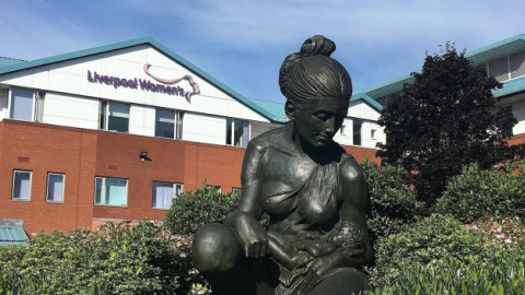 Fachada del Hospital de Mujeres, lugar de la explosión. Fachada del Hospital de Mujeres, lugar de la explosión.