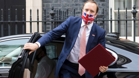 El ministro de Sanidad británico, Matt Hancock. El ministro de Sanidad británico, Matt Hancock.