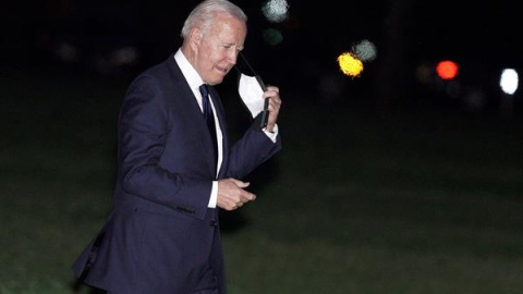 El presidente de Estados unidos, Joe Biden, a la vuelta de su viaje en Oklahoma el 01 de junio de 2021. El presidente de Estados unidos, Joe Biden, a la vuelta de su viaje en Oklahoma el 01 de junio de 2021.