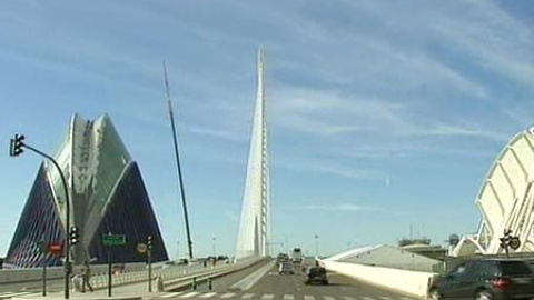Polémico puente de Calatrava en Valencia Polémico puente de Calatrava en Valencia