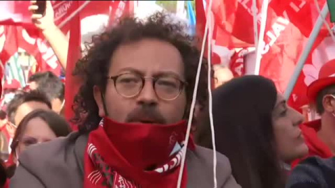 Gran marcha en Italia contra el fascismo Gran marcha en Italia contra el fascismo