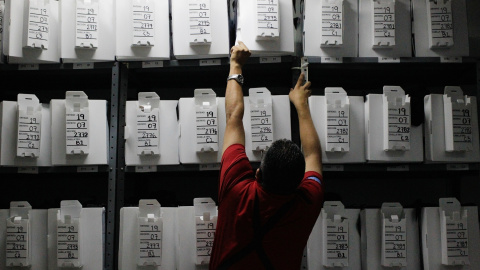 México distribuye el material electoral de cara a las elecciones del seis de junio. México distribuye el material electoral de cara a las elecciones del seis de junio.