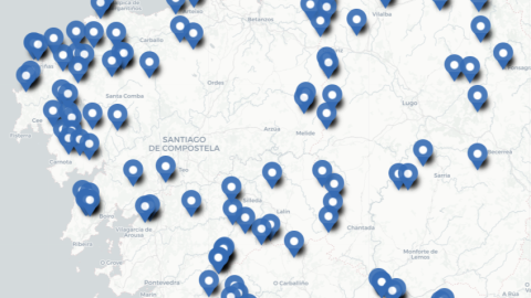 Mapa de parques eólicos en Galicia. - Asociación Empresarial Eólica Mapa de parques eólicos en Galicia. - Asociación Empresarial Eólica