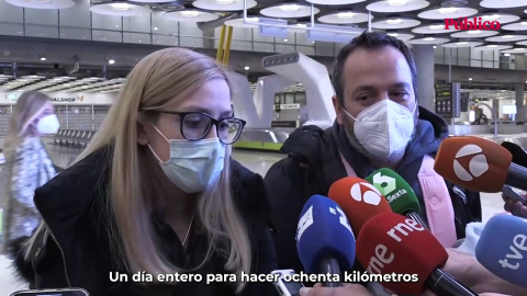 Los ucranianos y españoles evacuados: "Pensé que no lo conseguiríamos" Los ucranianos y españoles evacuados: "Pensé que no lo conseguiríamos"